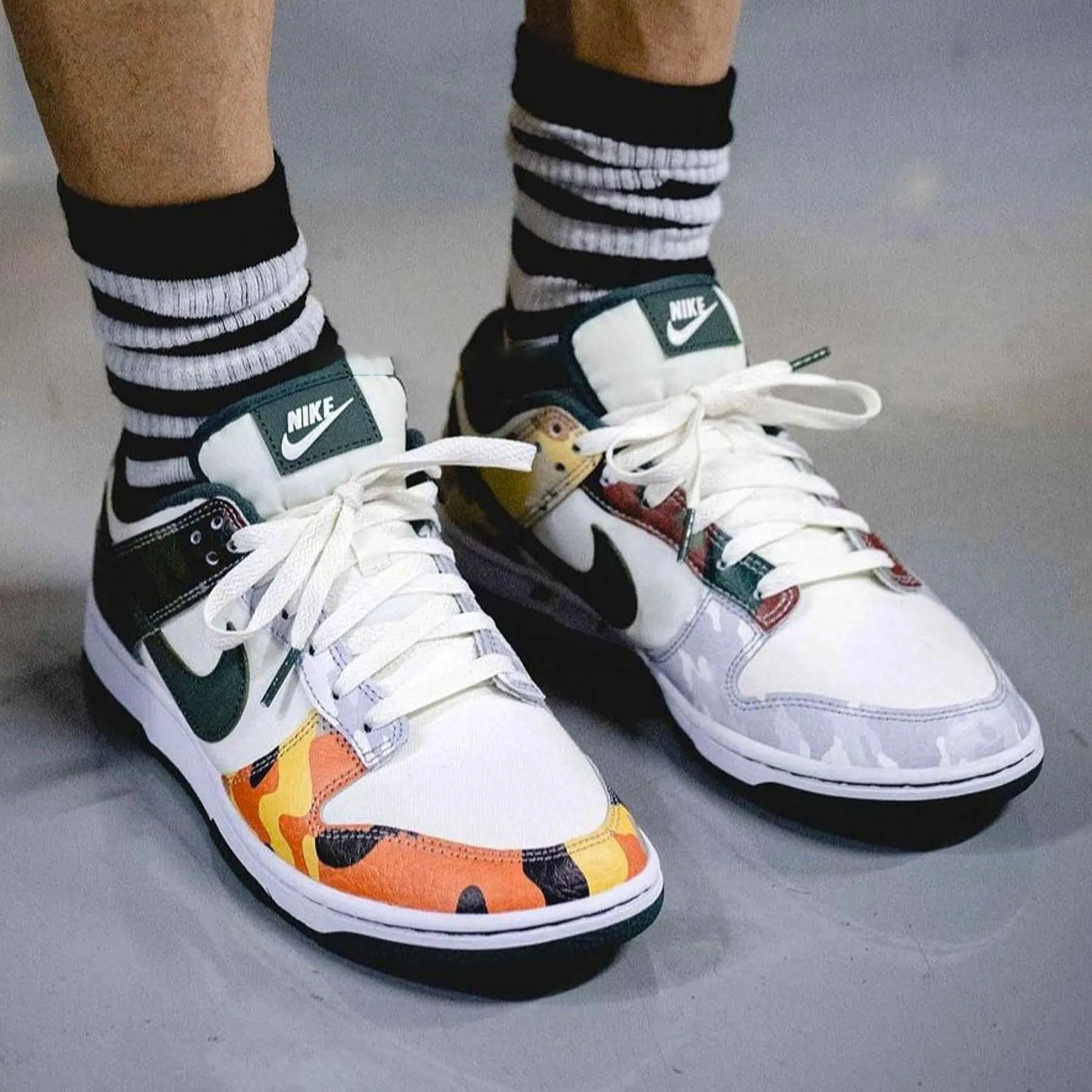 Nike Dunk Low SE 'Sail Multi-Camo'
