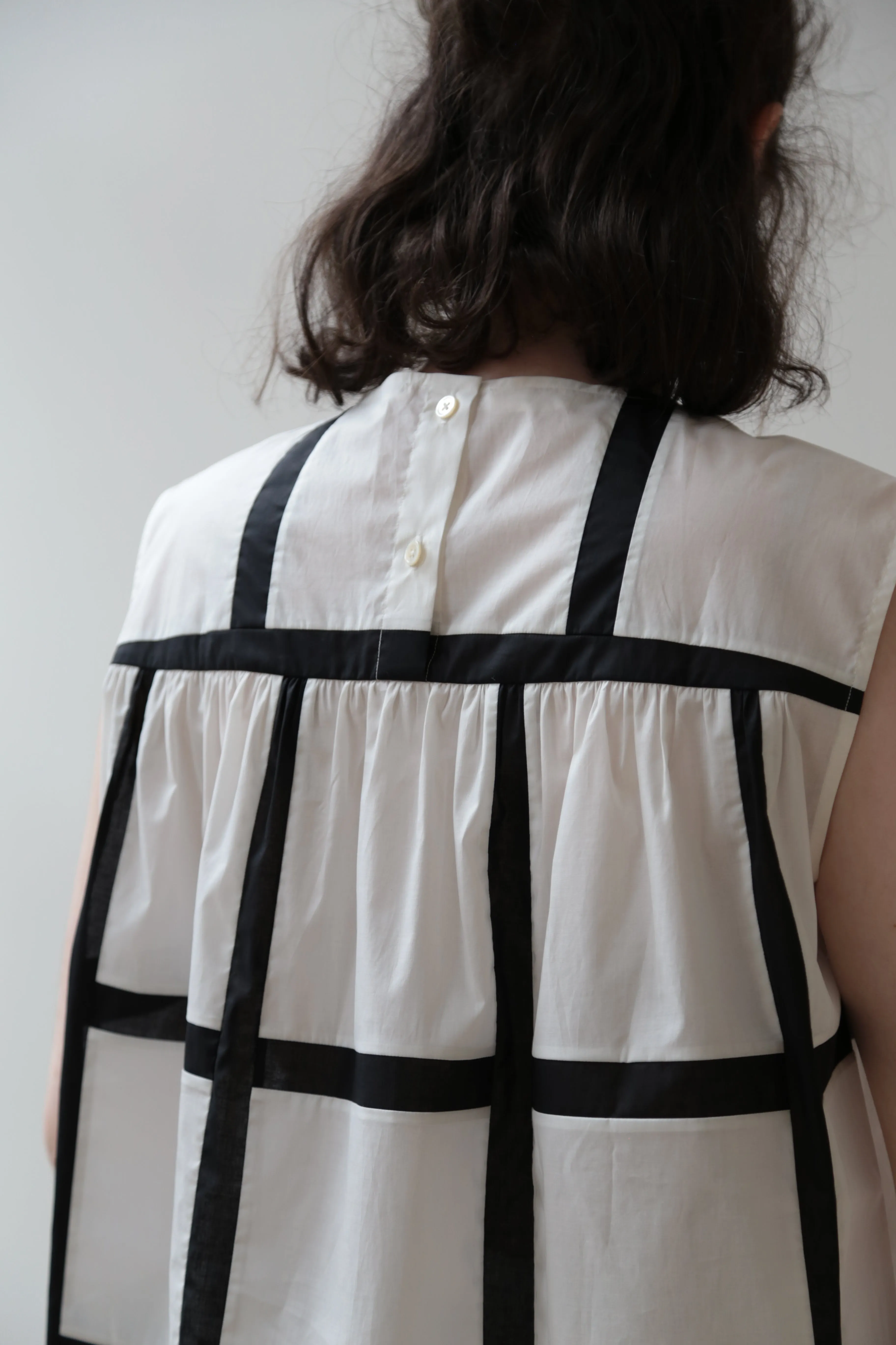 Nina Donis Black and White Check Set