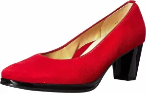 Ophelia Pumps In Red Suede