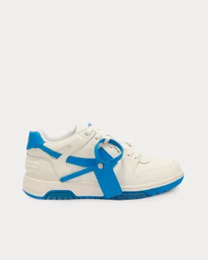 Out Of Office Calf Leather White / Blue Low Top Sneakers