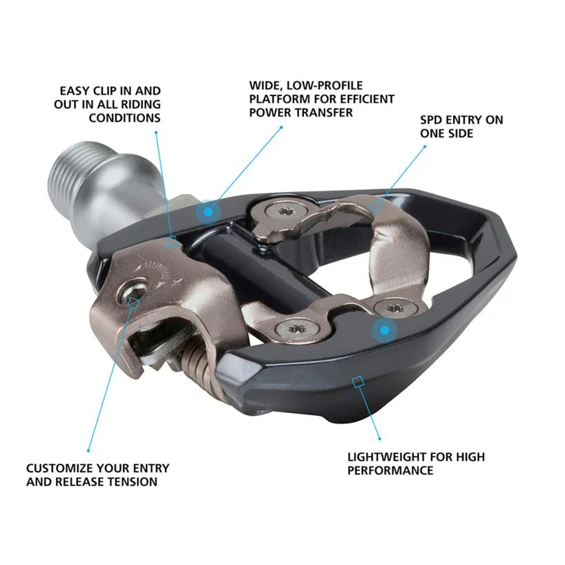 PD-ES600 SPD Road Pedals with Cleats