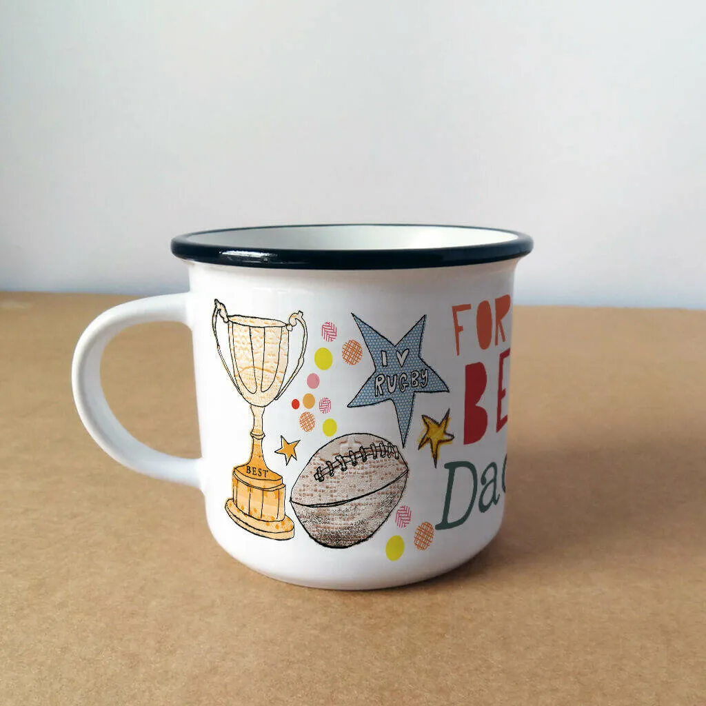 Personalised Best Dad Mug