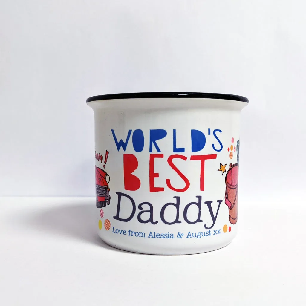 Personalised Best Dad Mug