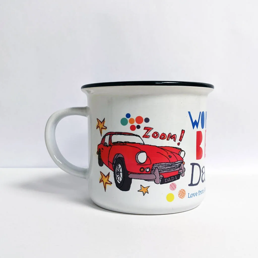 Personalised Best Dad Mug