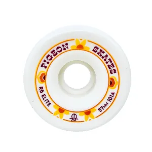 Pigeon x RollerBones Elite Wheels - WHITE