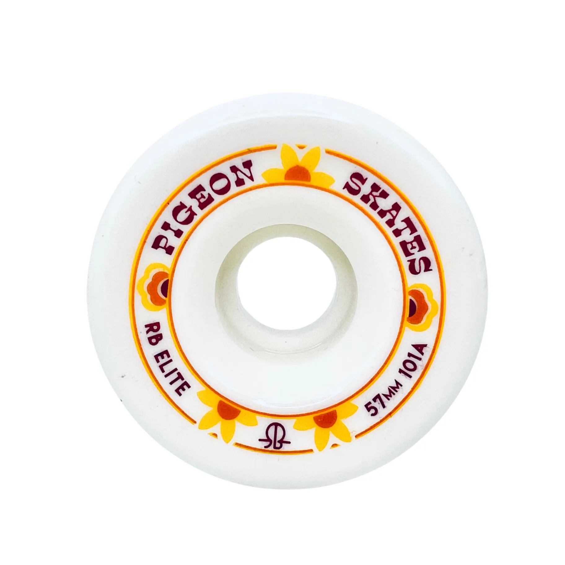 Pigeon x RollerBones Elite Wheels - WHITE