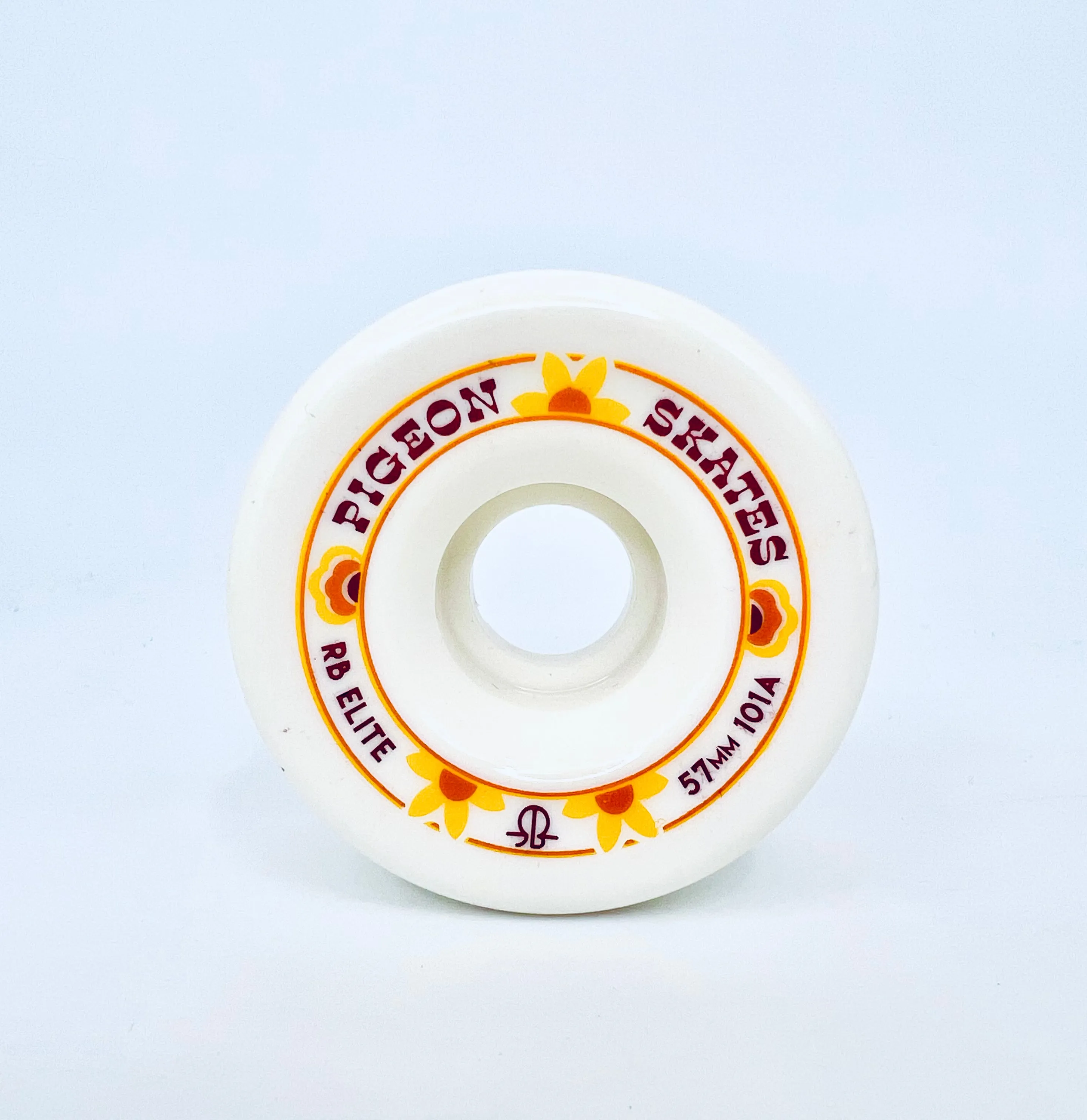 Pigeon x RollerBones Elite Wheels - WHITE