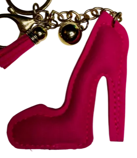 PINK PUMP KEY CHAIN - EXCLUSIVE