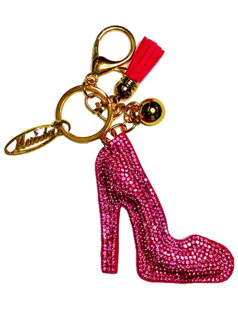 PINK PUMP KEY CHAIN - EXCLUSIVE