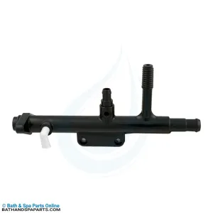Polaris/Zodiac 280/360 Black Feed Pipe w/Elbow (K31)