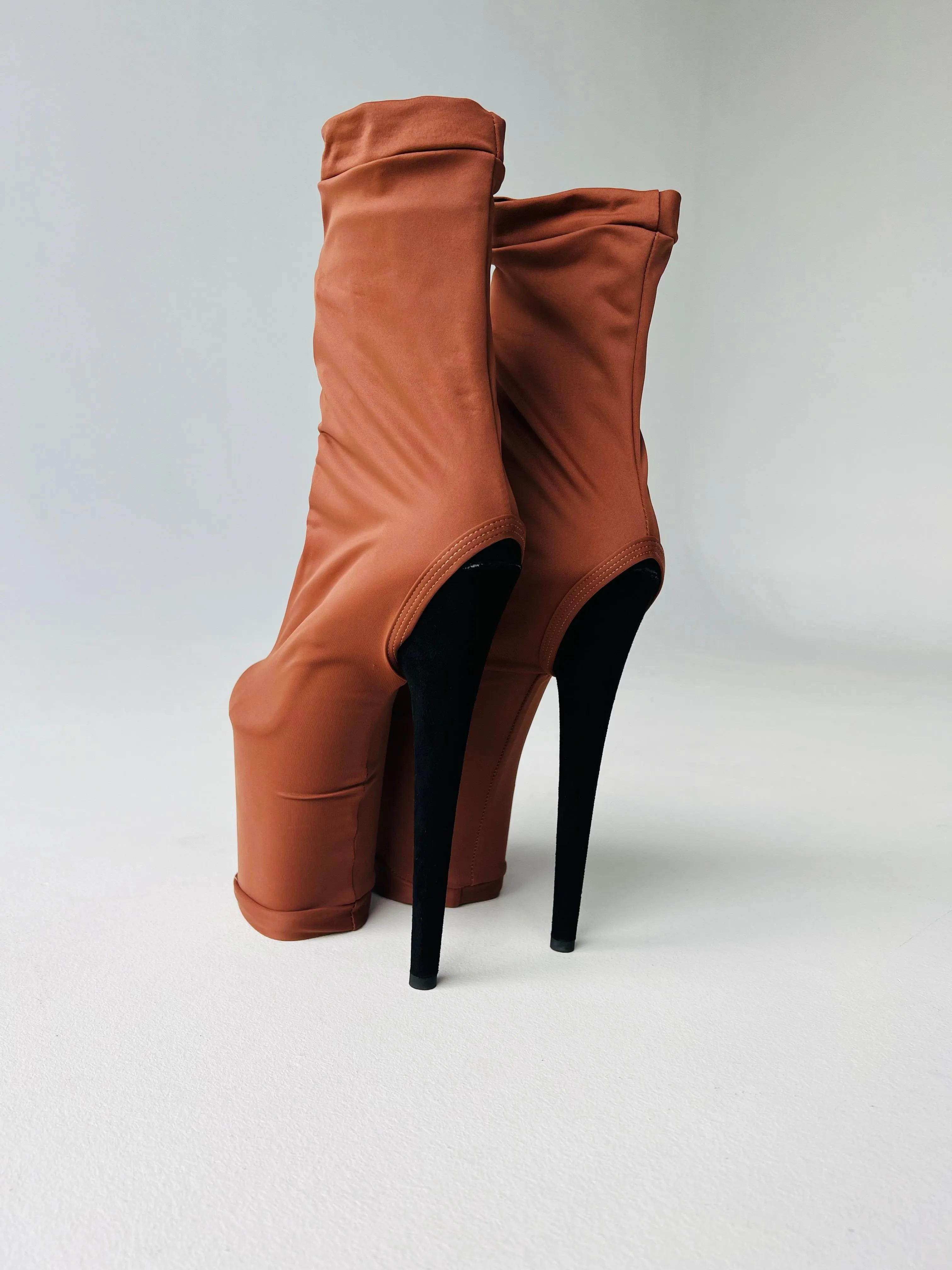 Pole dance shoe protectors long