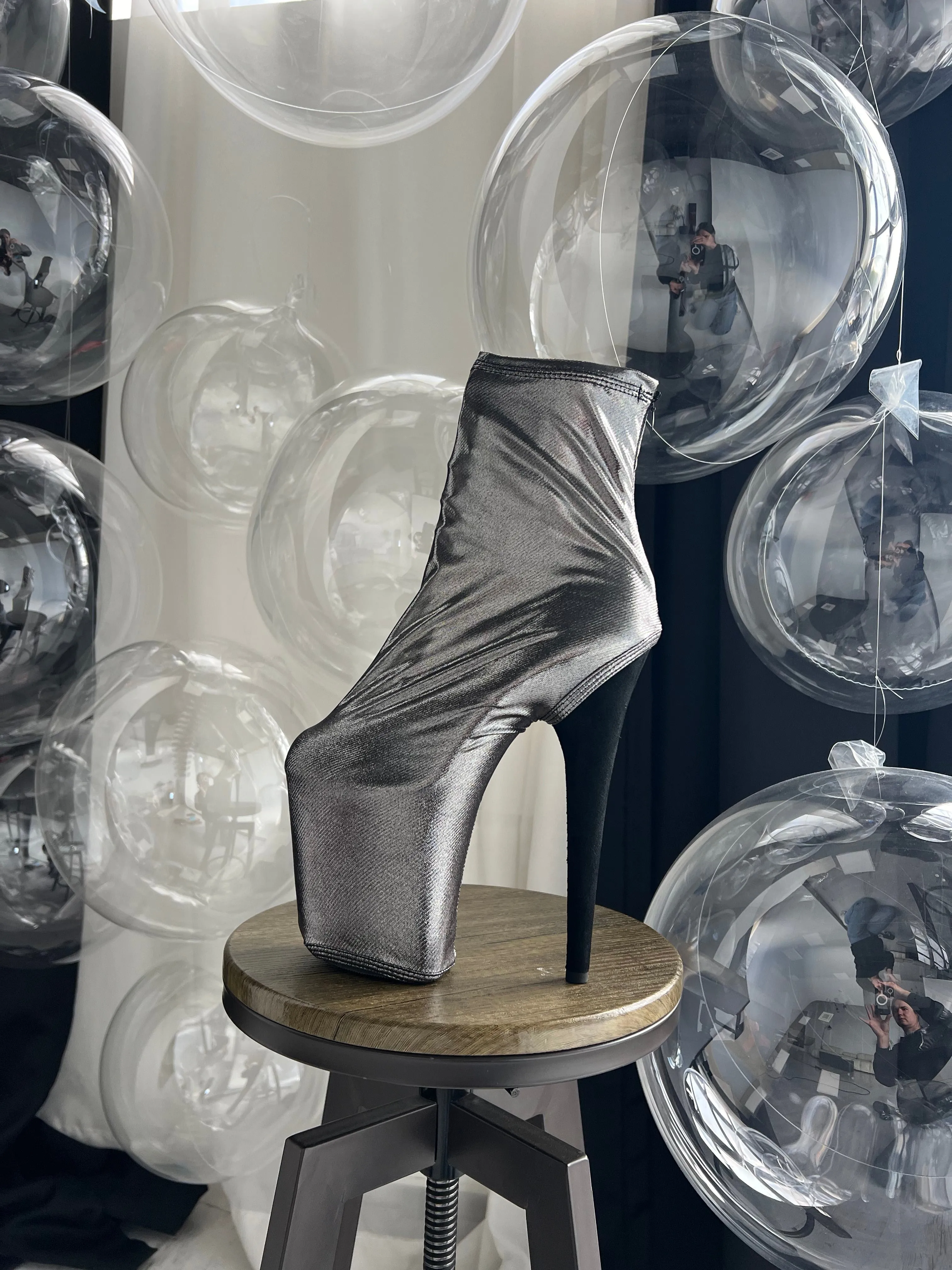 Pole dance shoe protectors long