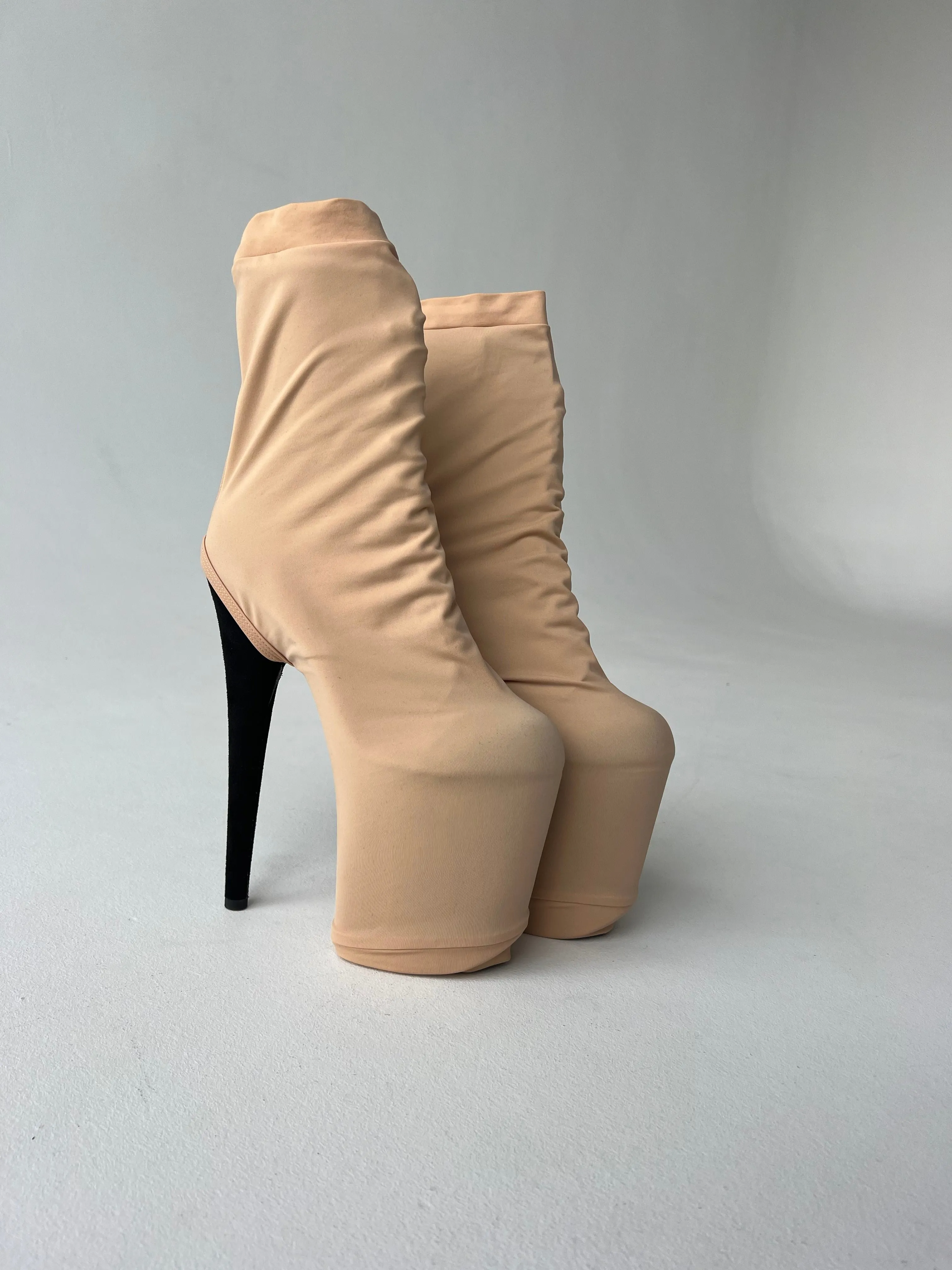 Pole dance shoe protectors long