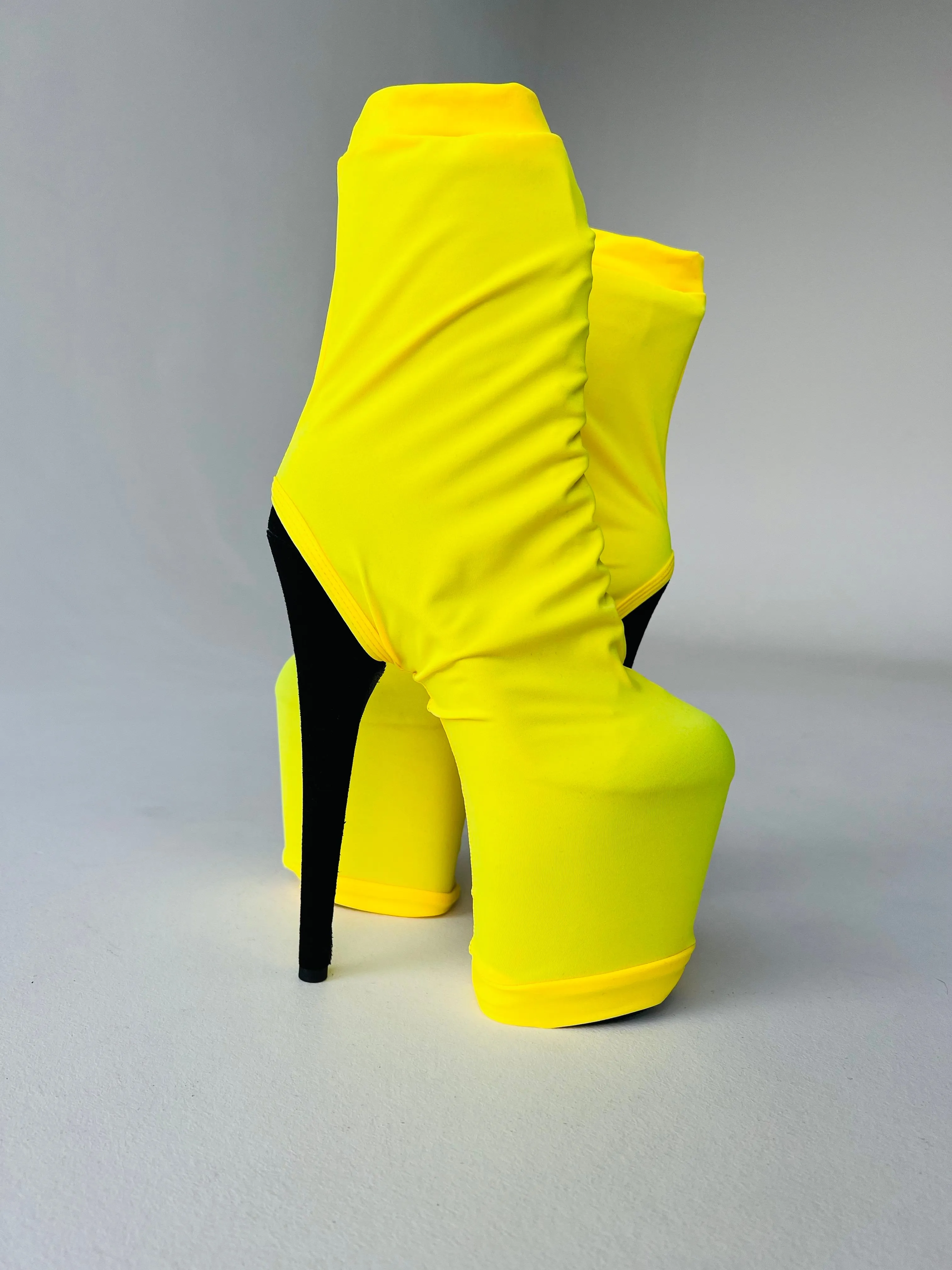 Pole dance shoe protectors long