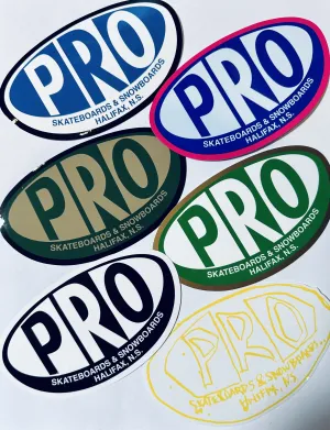 Pro Skates Proval Sticker - 6 Pack