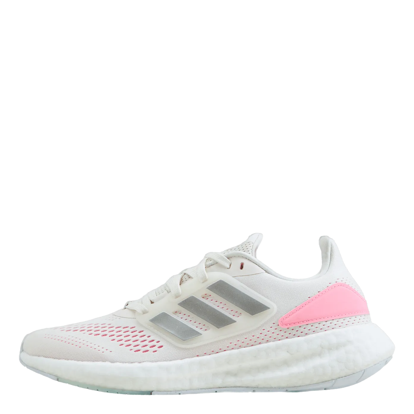 Pureboost 22 Shoes Cloud White / Silver Metallic / Beam Pink