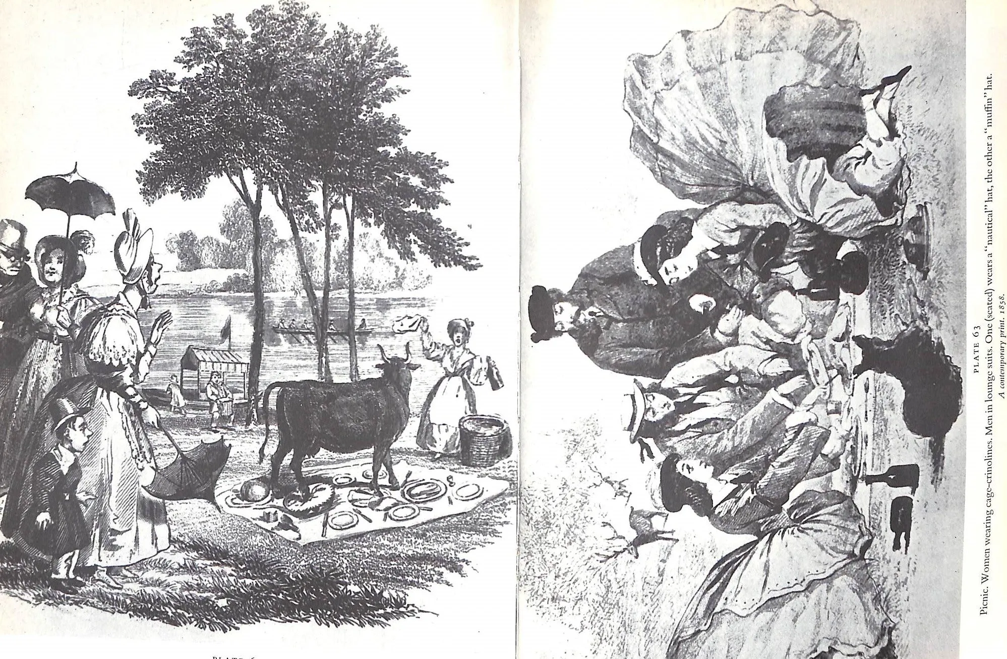 "English Costume For Sports & Outdoor Recreation: From The 16th To 19th Centuries" CUNNINGTON, Phillis & MANSFIELD, Alan