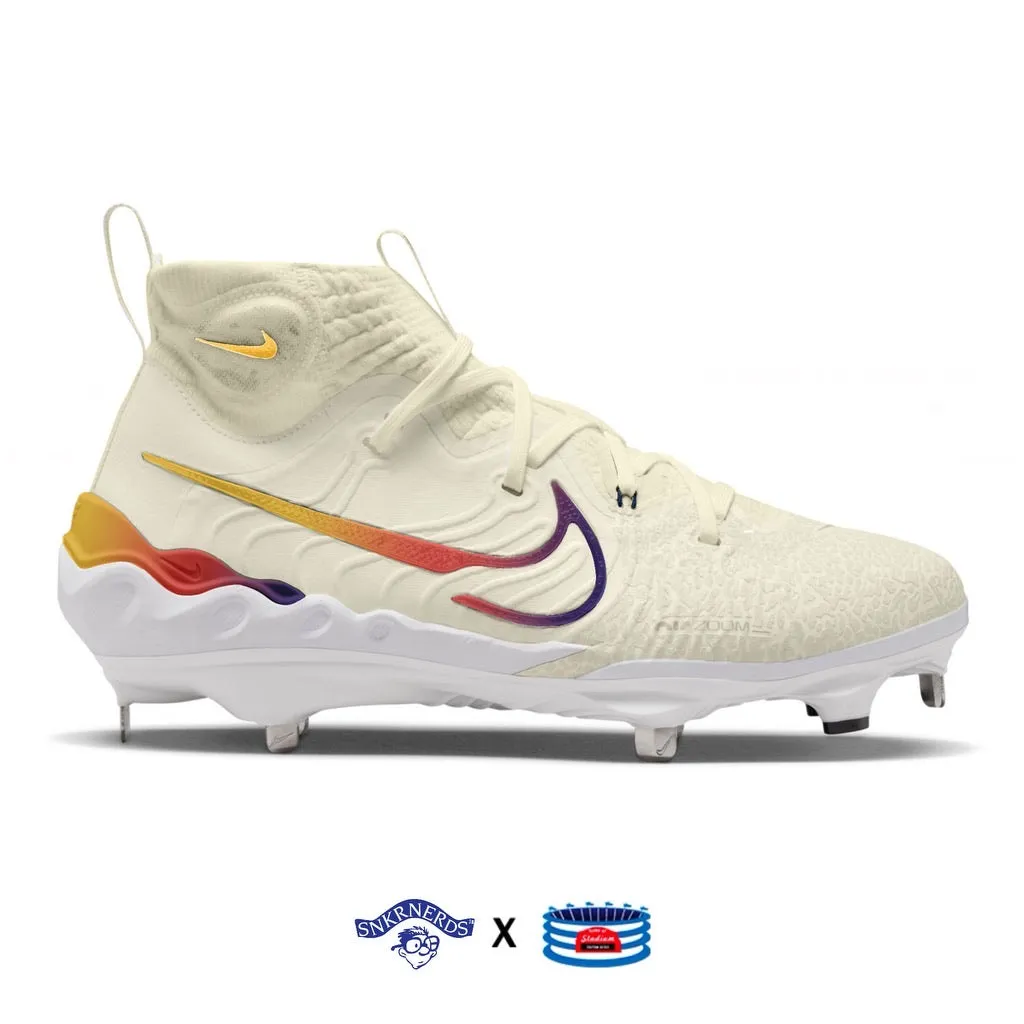 "Rio" Nike Alpha Huarache NXT Baseball Cleats by Stadium Custom Kicks