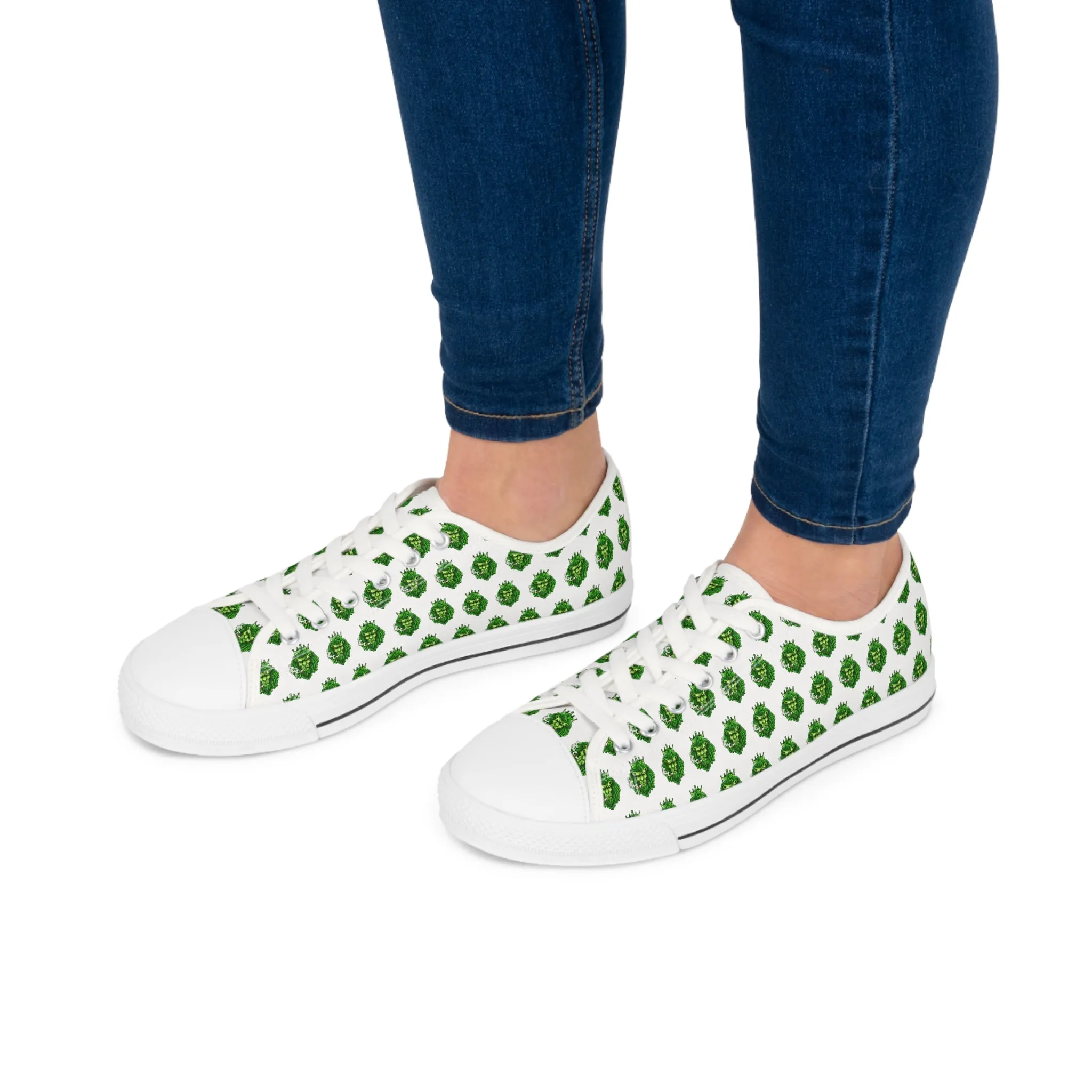 Rasta Vibes Women's Low Top Sneakers