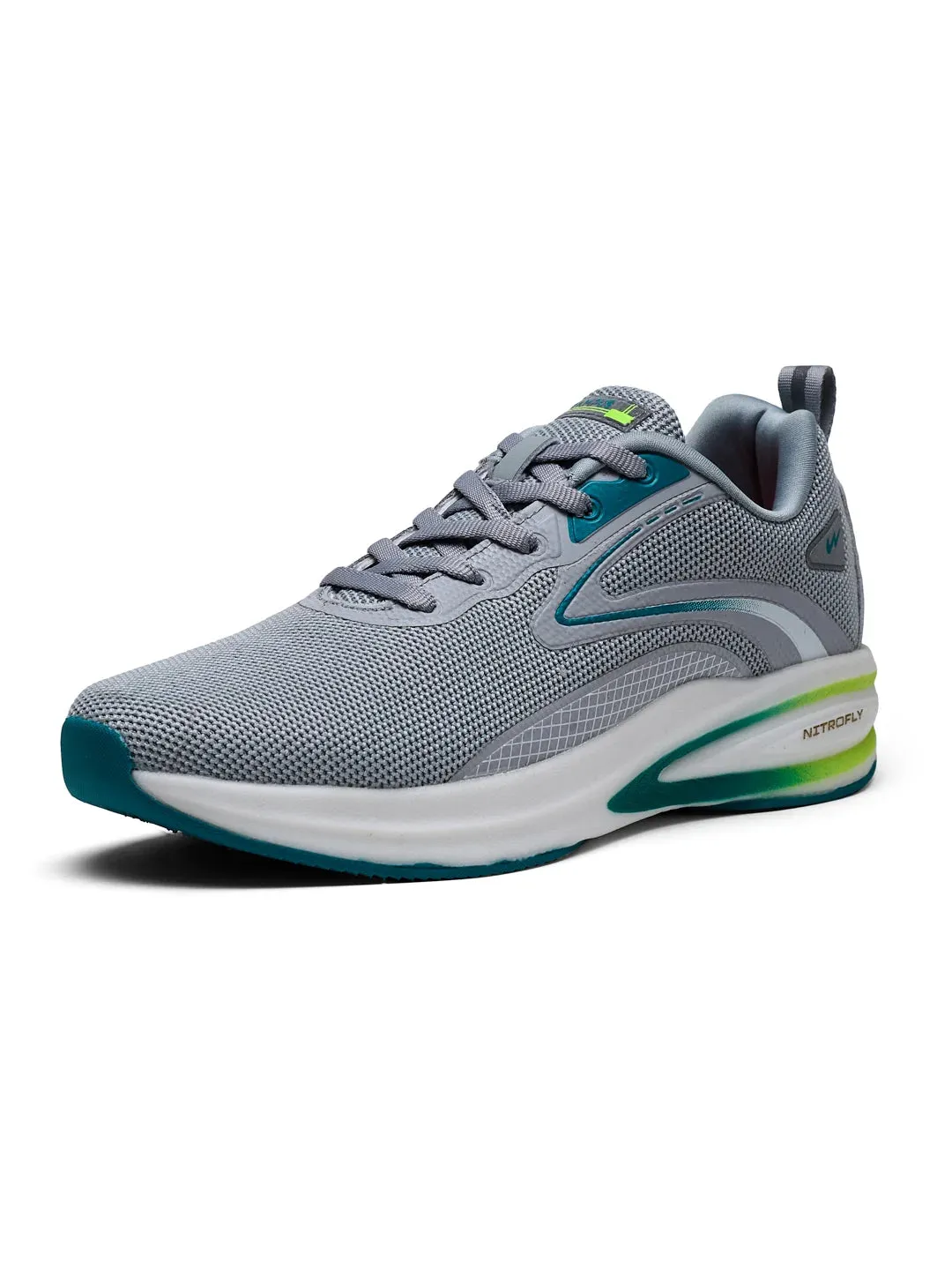 REBEL Grey Men's Running Shoes
