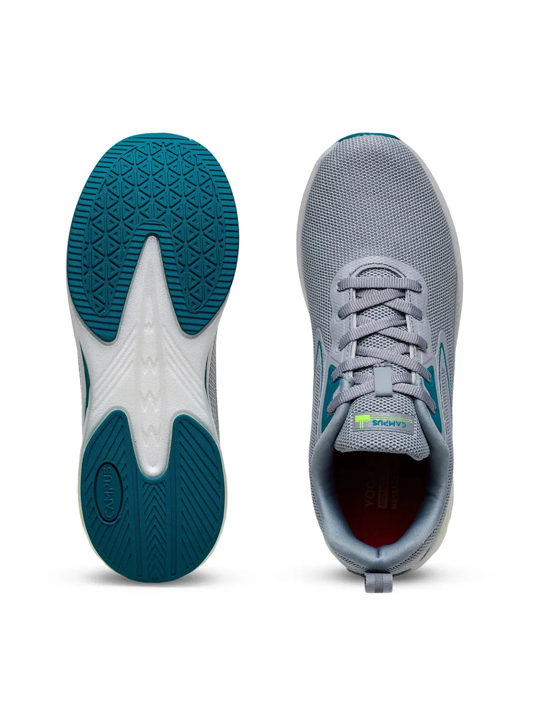 REBEL Grey Men's Running Shoes