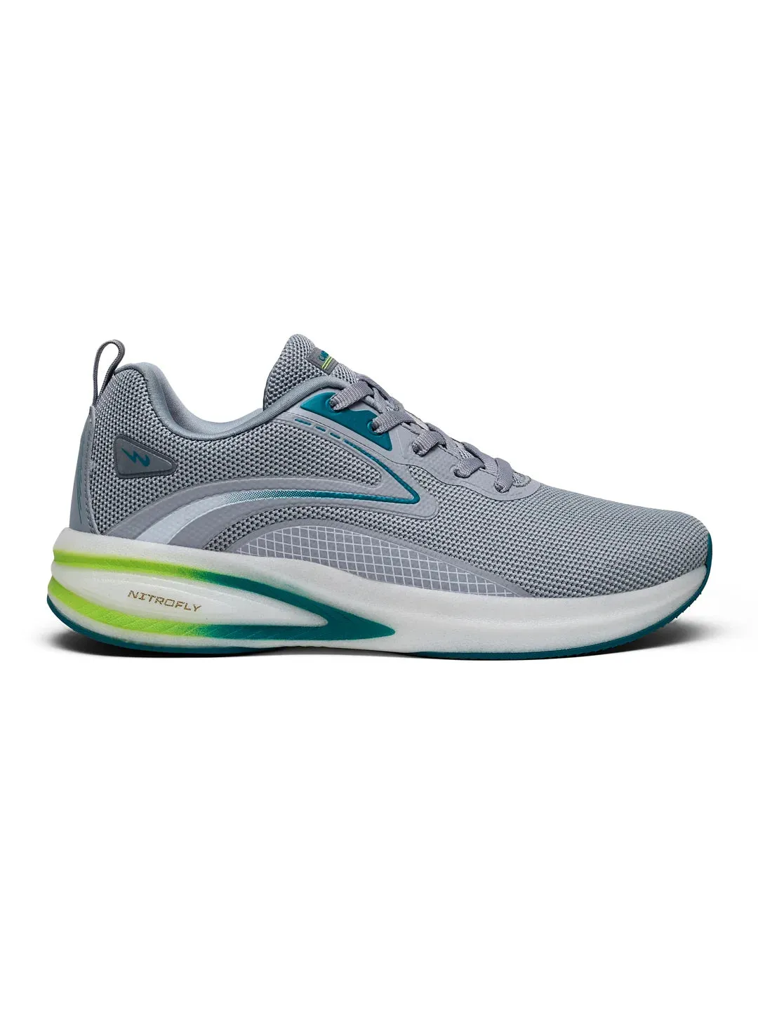 REBEL Grey Men's Running Shoes