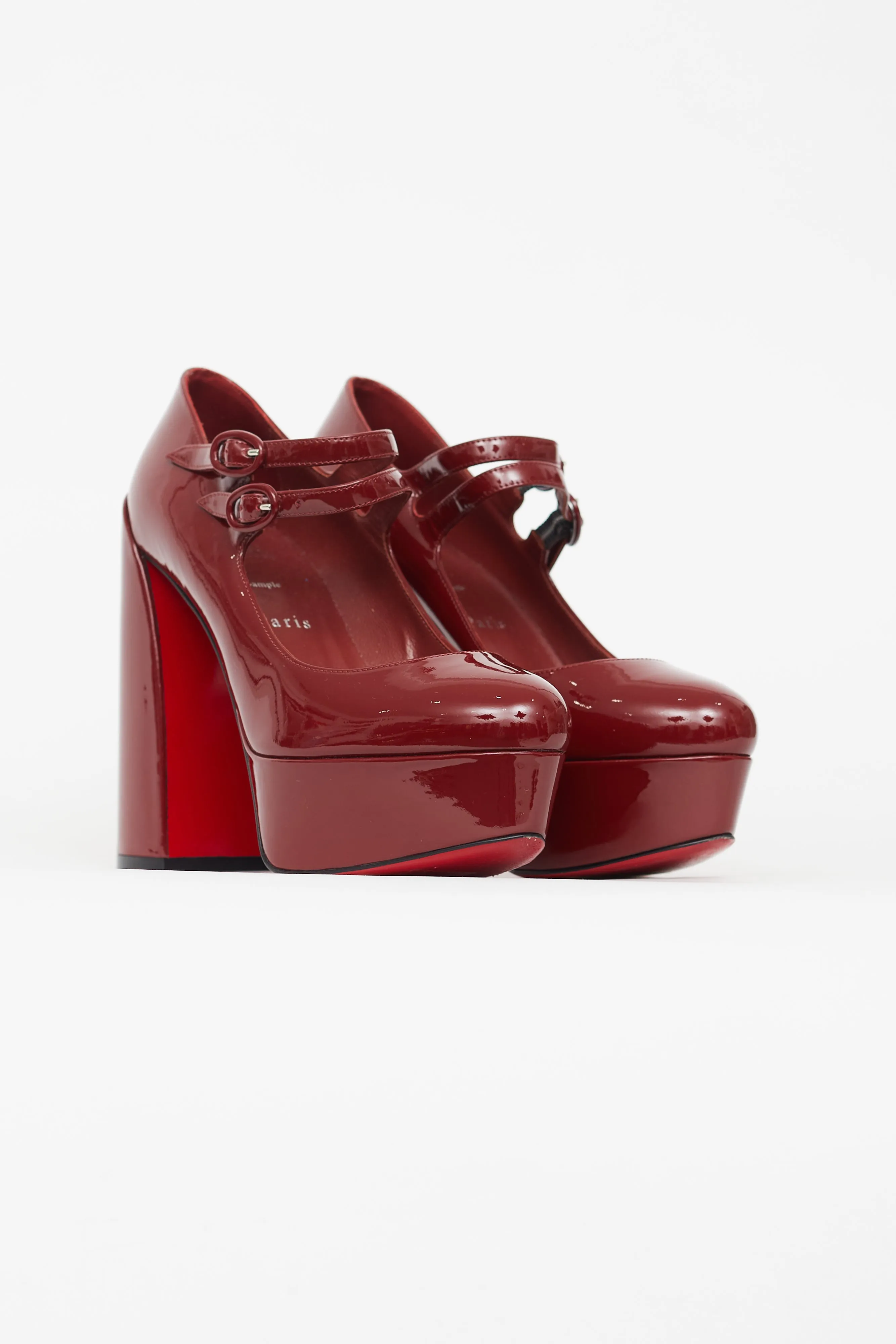 Red Patent Movida Jane Pump