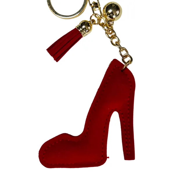 RED PUMP KEY CHAIN