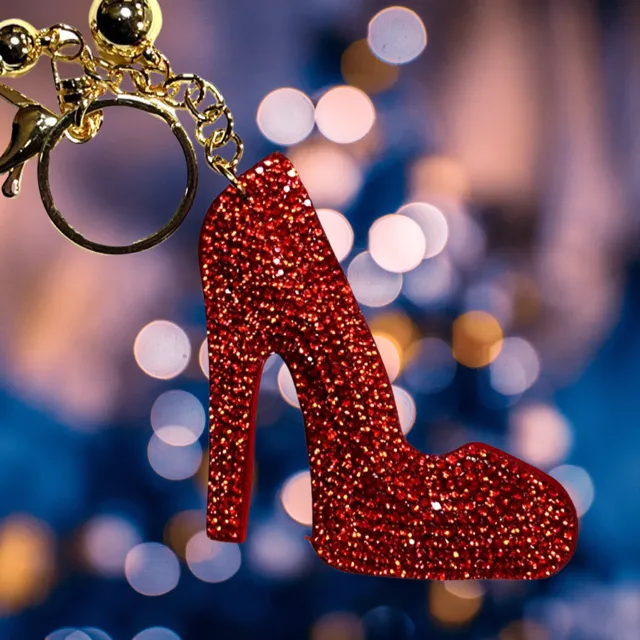 RED PUMP KEY CHAIN