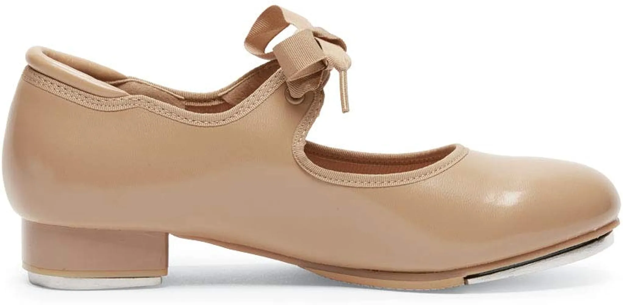 Ribbonette Tap Shoe in Caramel