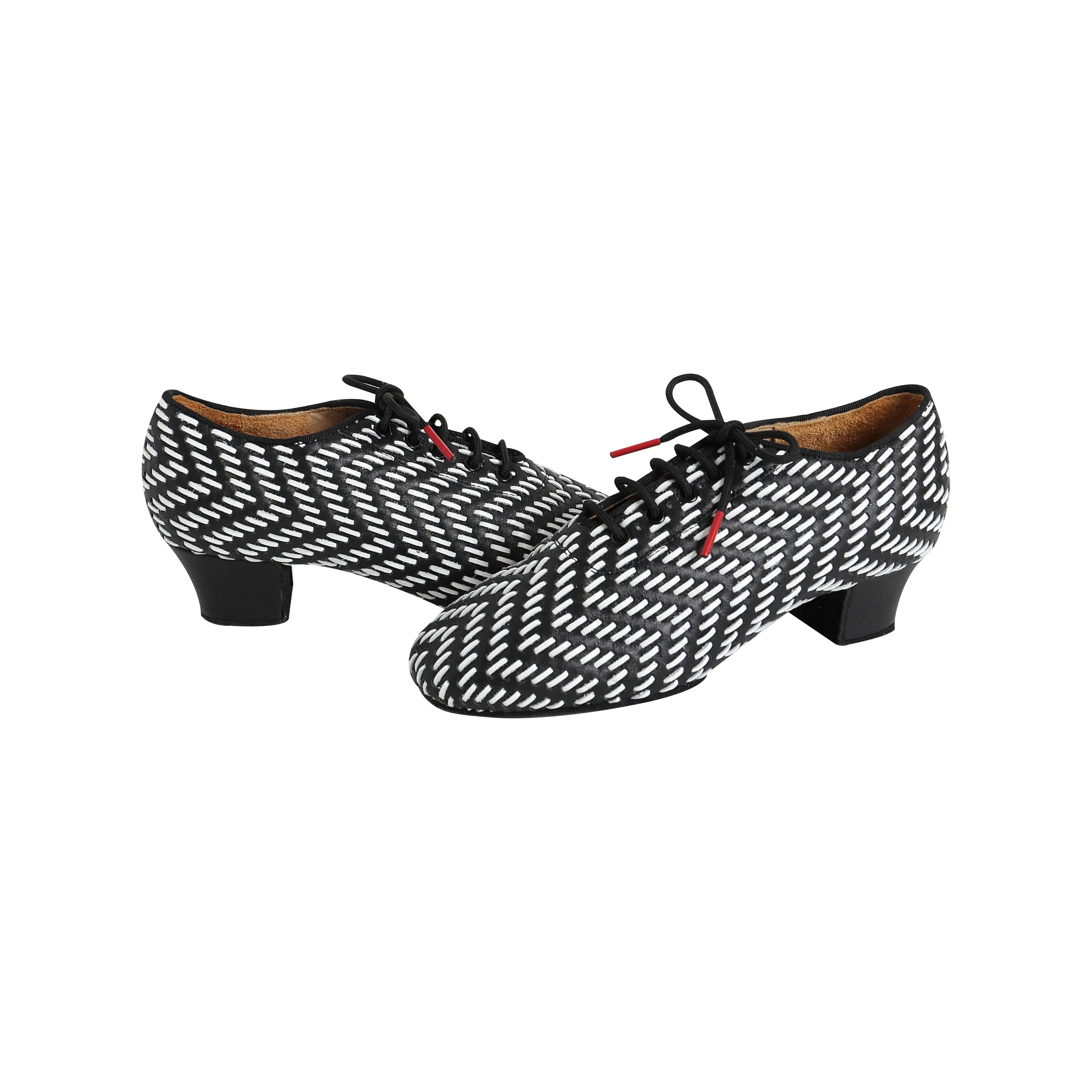 SDF COLLECTION WOMEN BLACK AND WHITE TEACHING SHOES NO.SDF-002