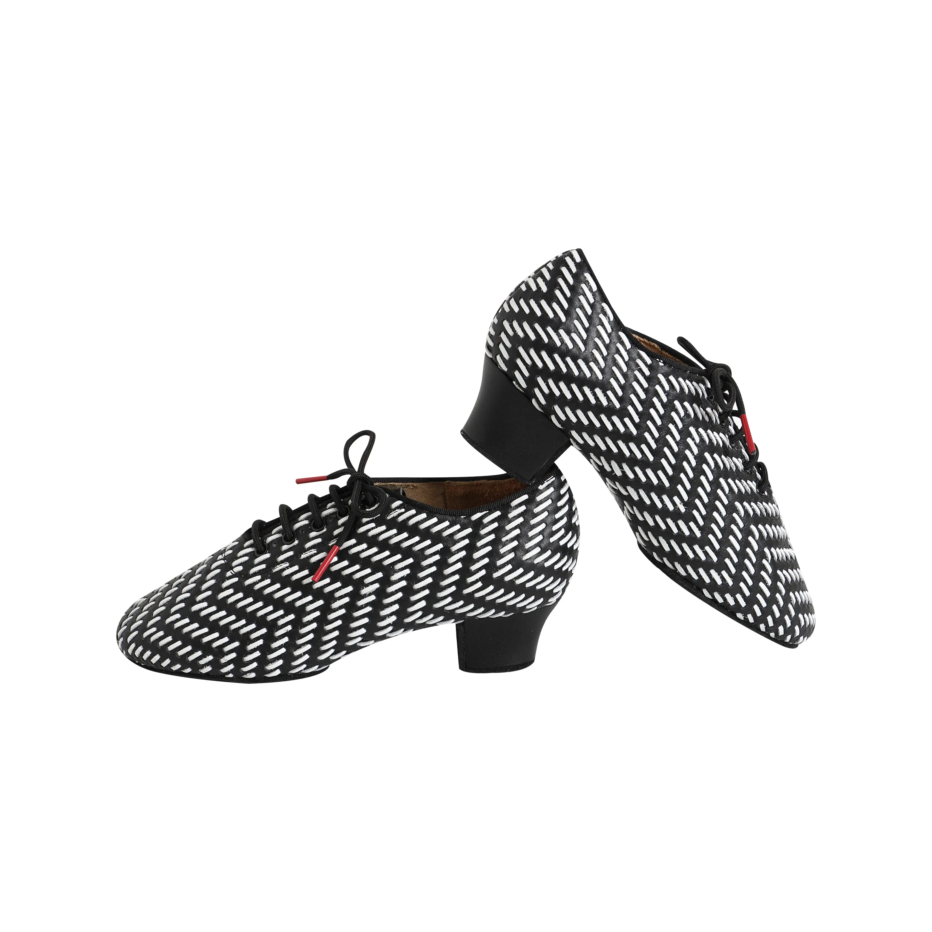 SDF COLLECTION WOMEN BLACK AND WHITE TEACHING SHOES NO.SDF-002