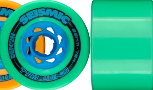 Seismic 83mm TAILWIND Wheels - Mint Defcon