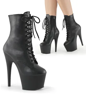 Sexy Devil Platform Boots Adore-1020 Black PU