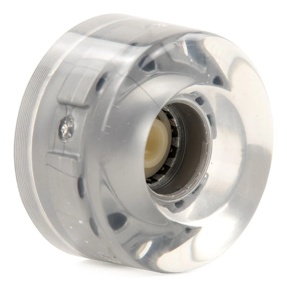 SFR Light Up Quad Roller Skate Wheels x4 - Grey