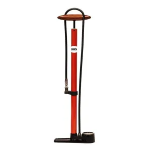 SILCA Pista Floor Pump Red