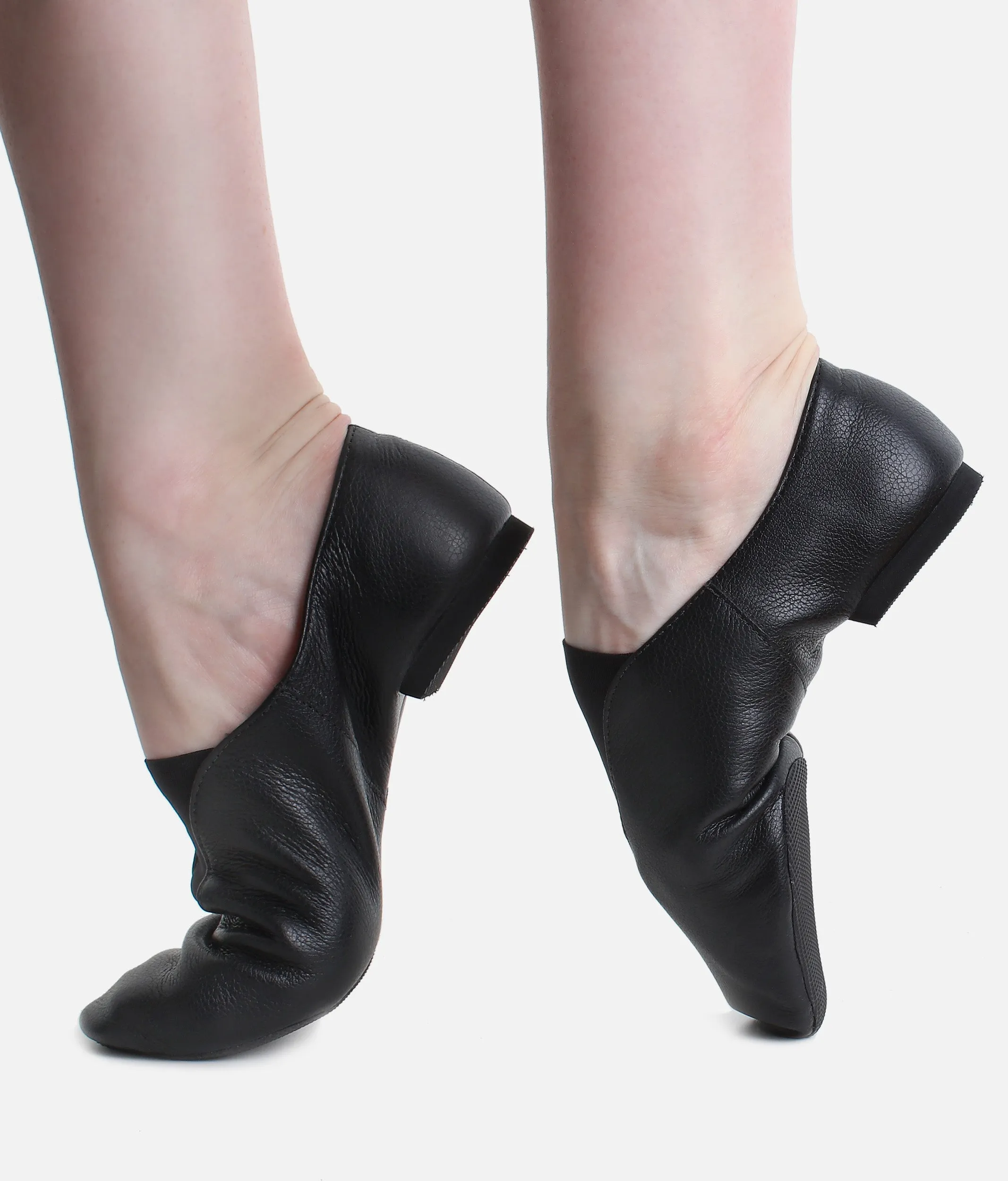 Slip On Leather Jazz Shoe - JZ77 L