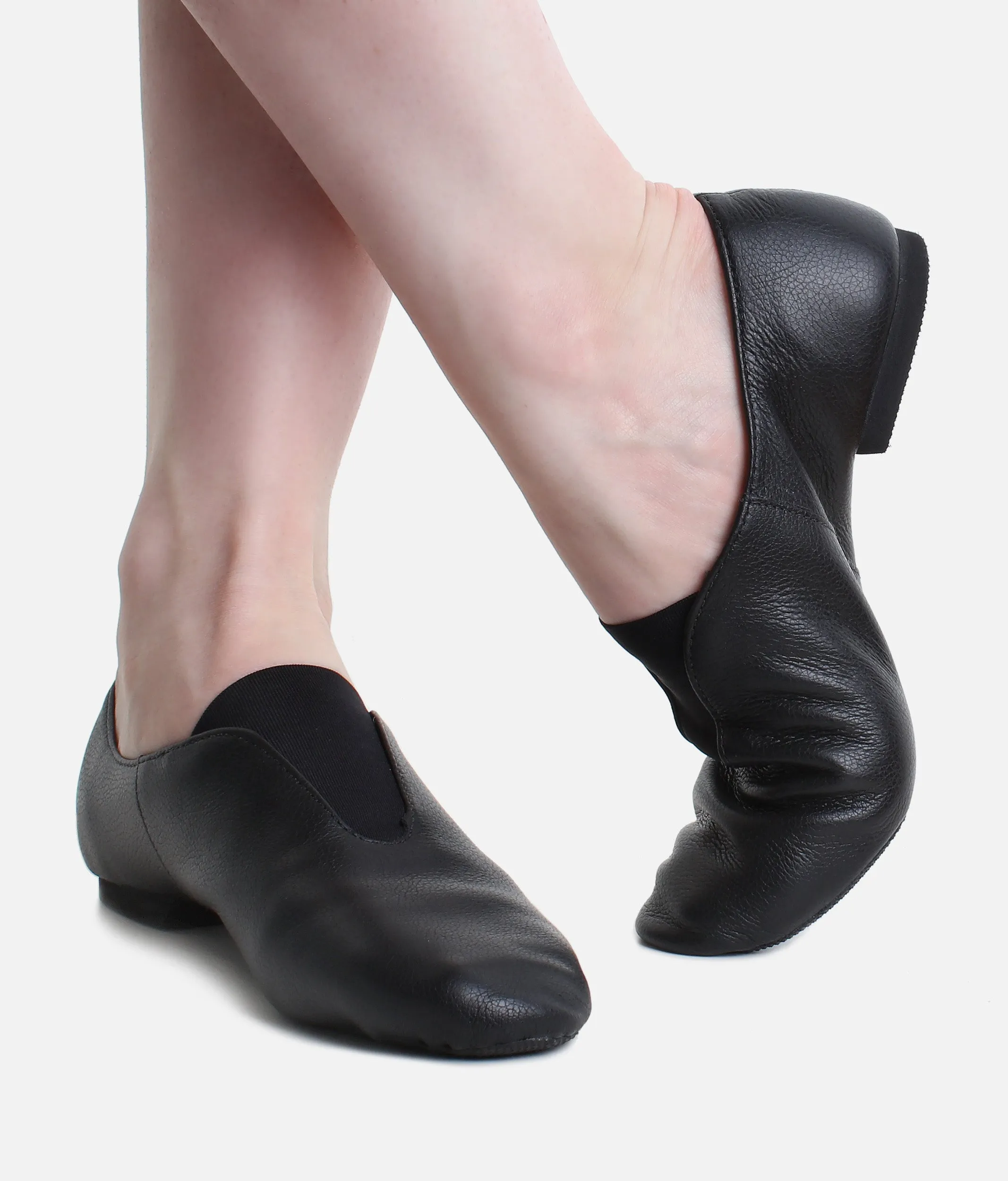 Slip On Leather Jazz Shoe - JZ77 L