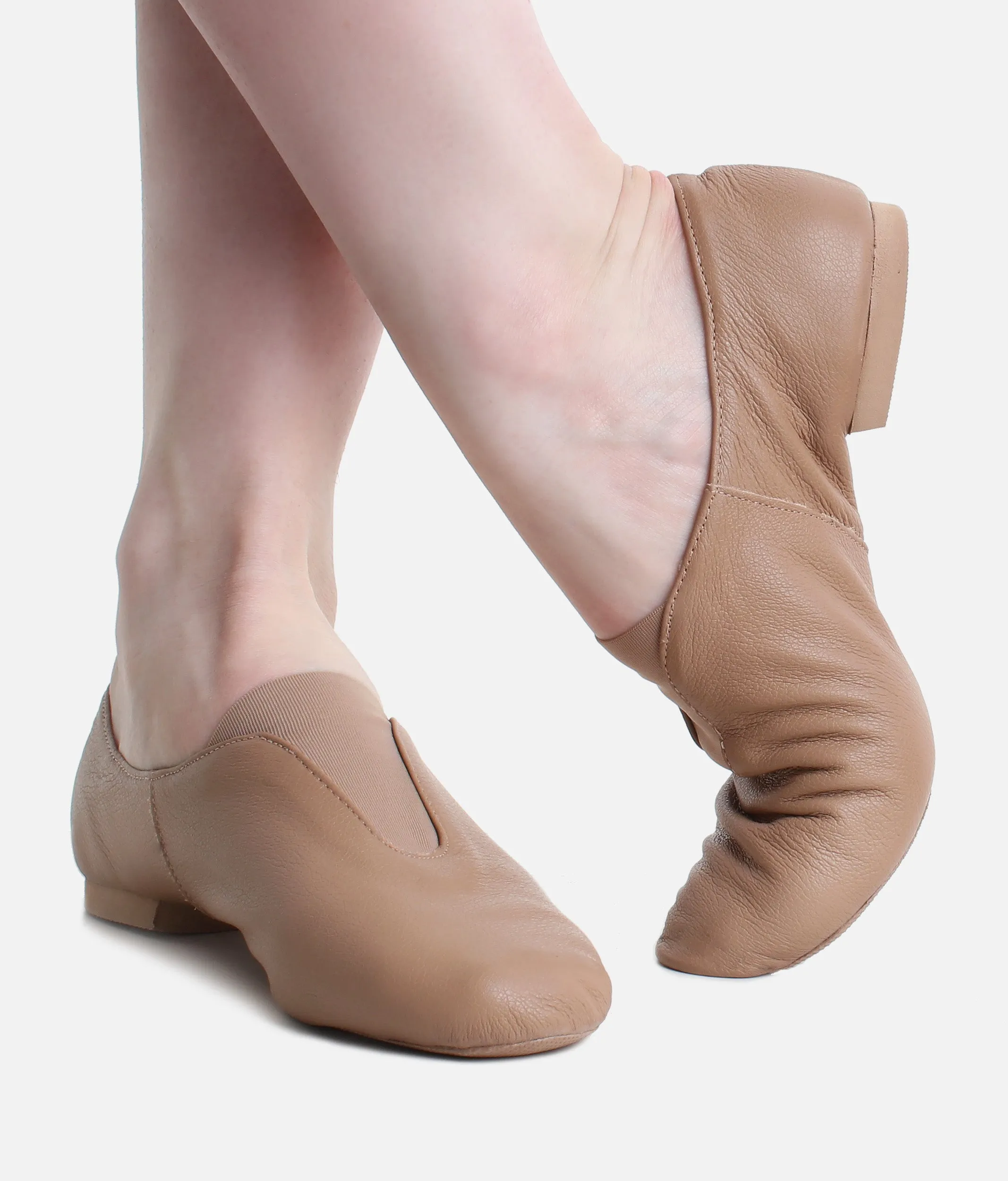 Slip On Leather Jazz Shoe - JZ77 L