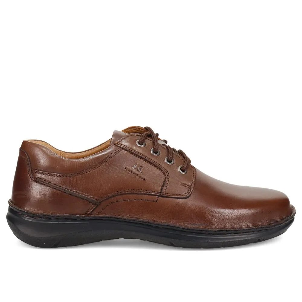 Smart Leather Lace-Up Shoes - JOSEF40504 / 326 430