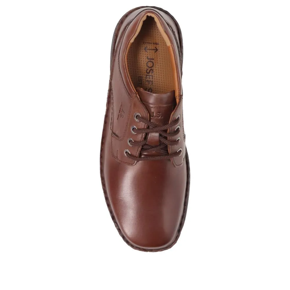 Smart Leather Lace-Up Shoes - JOSEF40504 / 326 430