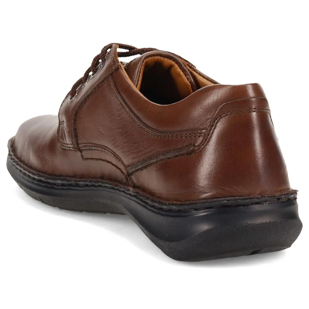 Smart Leather Lace-Up Shoes - JOSEF40504 / 326 430