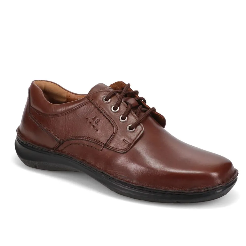 Smart Leather Lace-Up Shoes - JOSEF40504 / 326 430