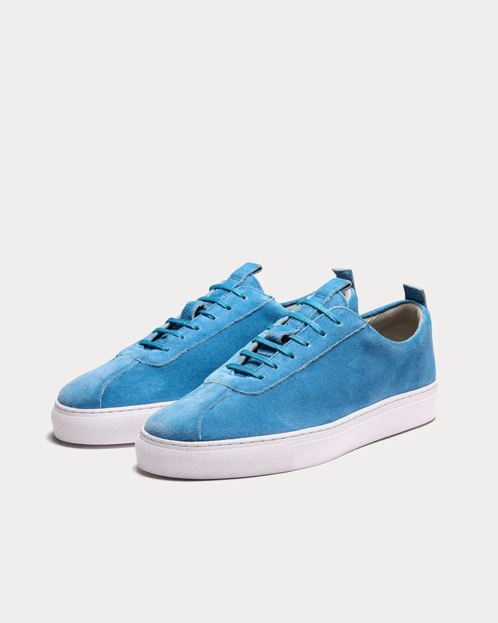 Sneaker 1 Eco Suede Blue Low Top Sneakers
