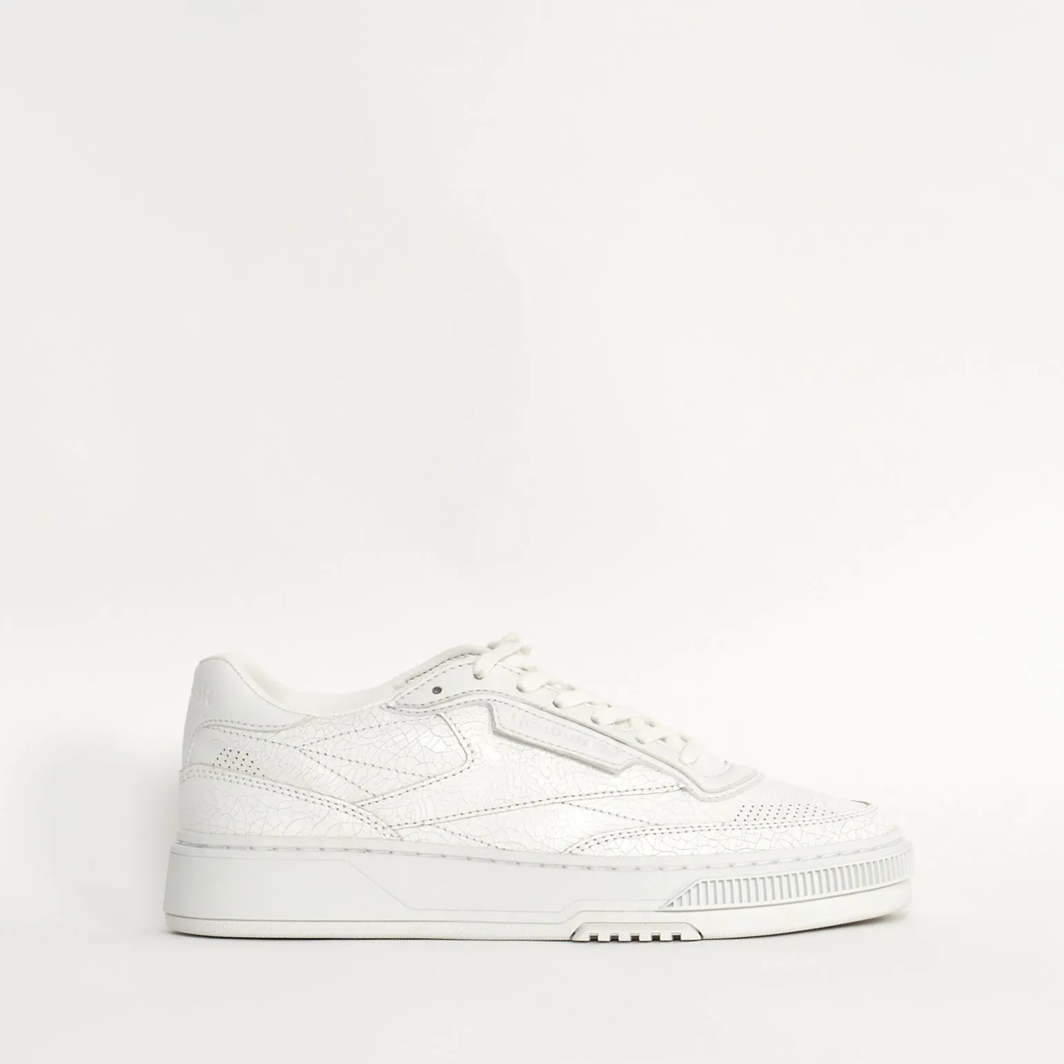 Sneakers Reebok LTD Club C Cuir Craqué Blanche