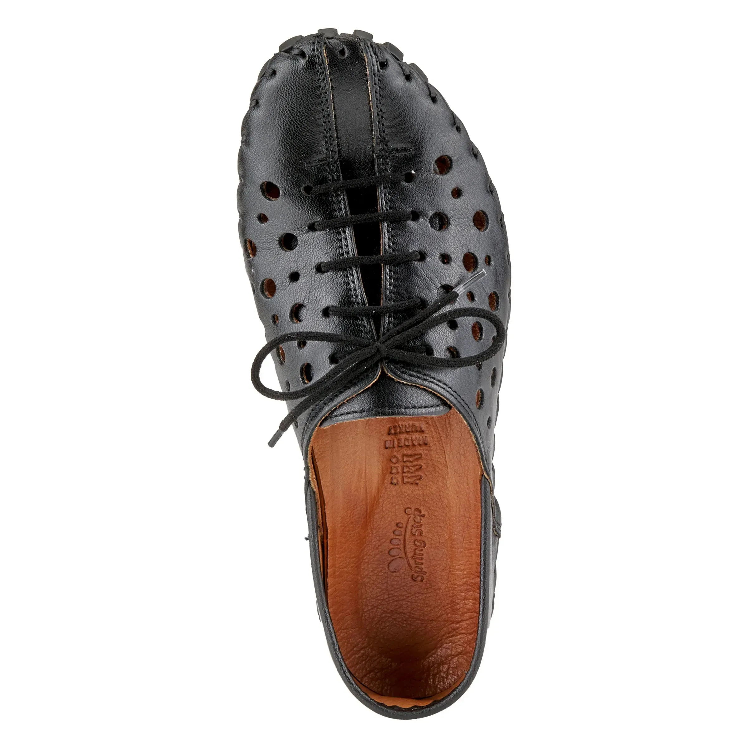 Spring Step Shoes Moonwalk Shoe Women’s Leather Black