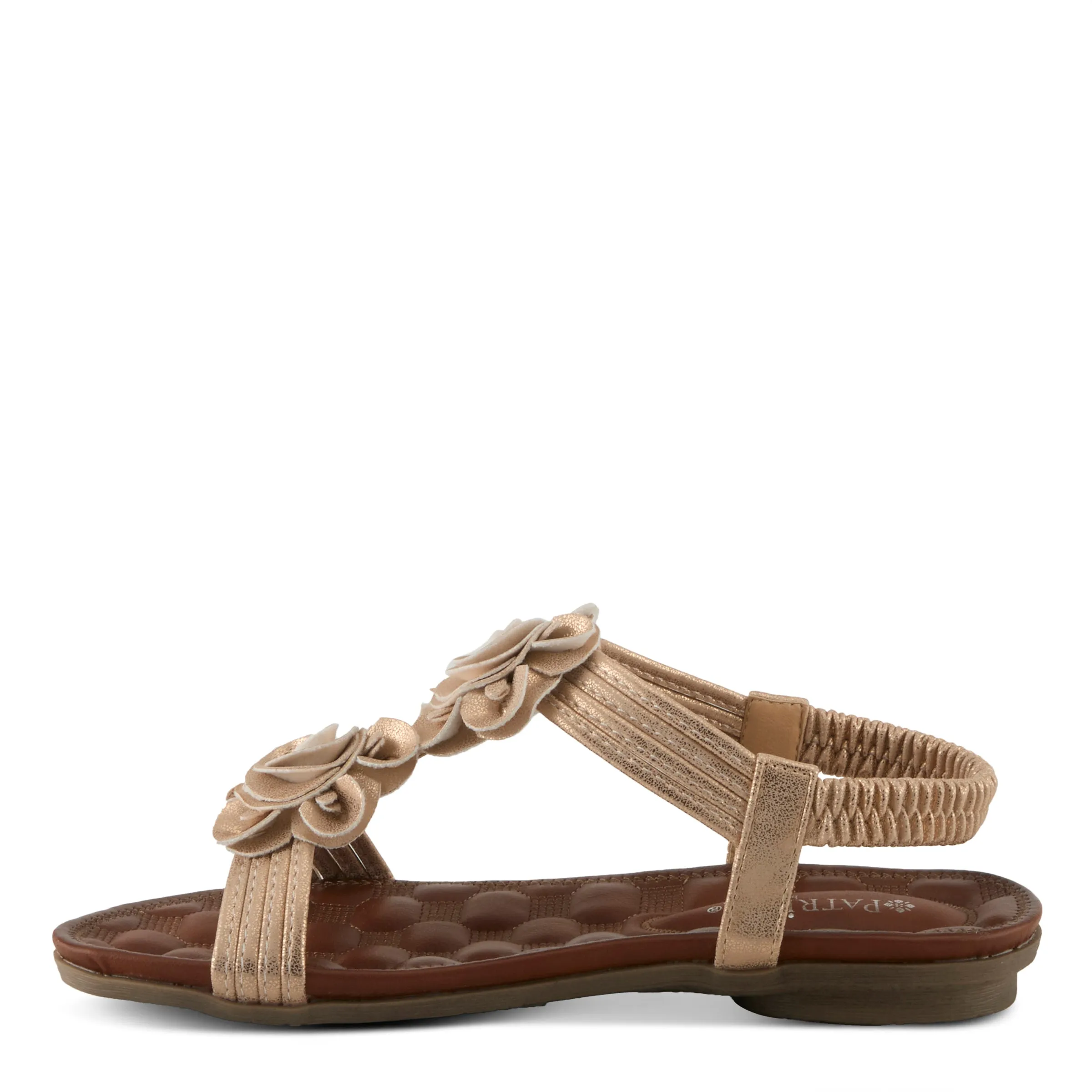 Spring Step Shoes  Patrizia Nectarine Sandal Women's Vegan Leather 1" Heel