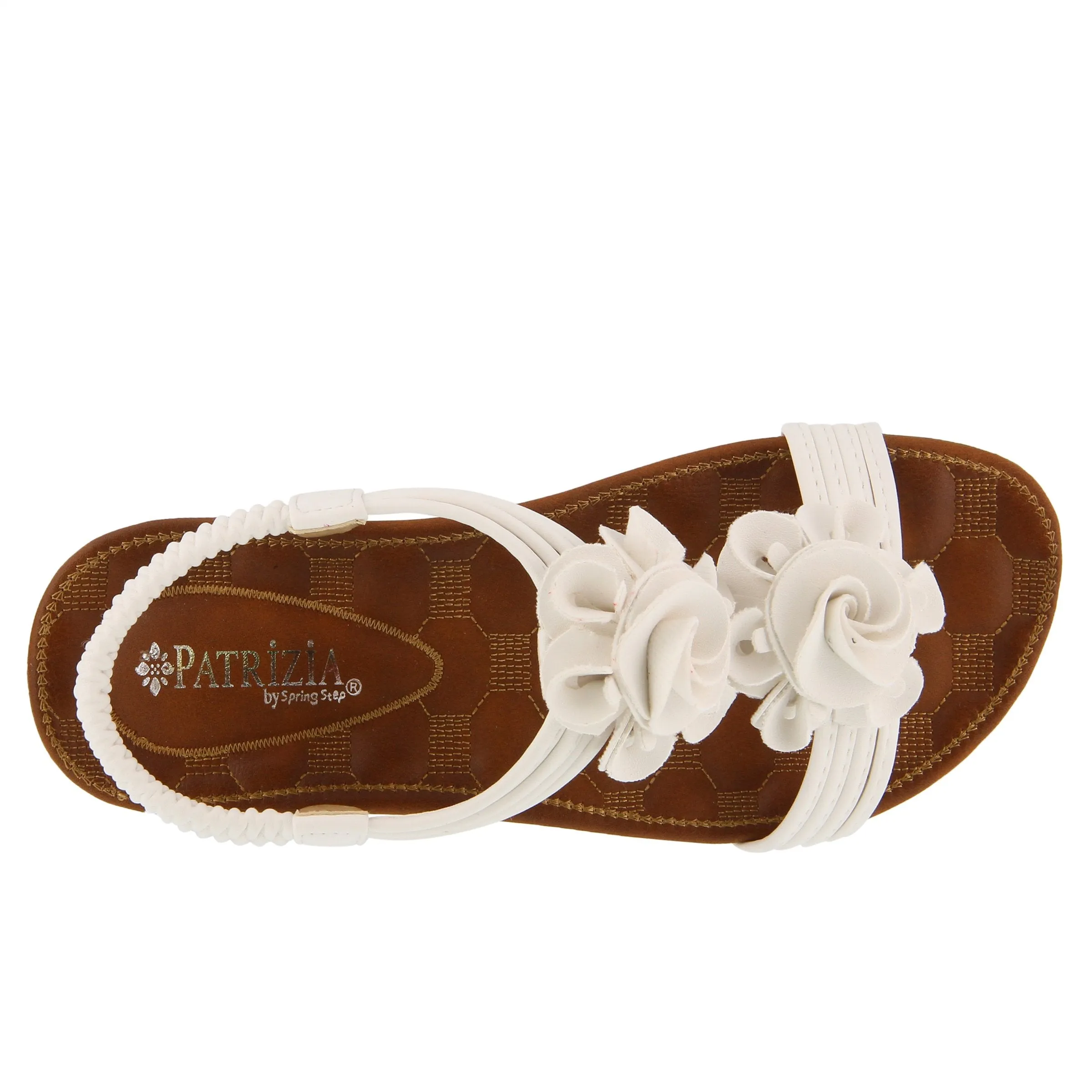 Spring Step Shoes  Patrizia Nectarine Sandal Women's Vegan Leather 1" Heel
