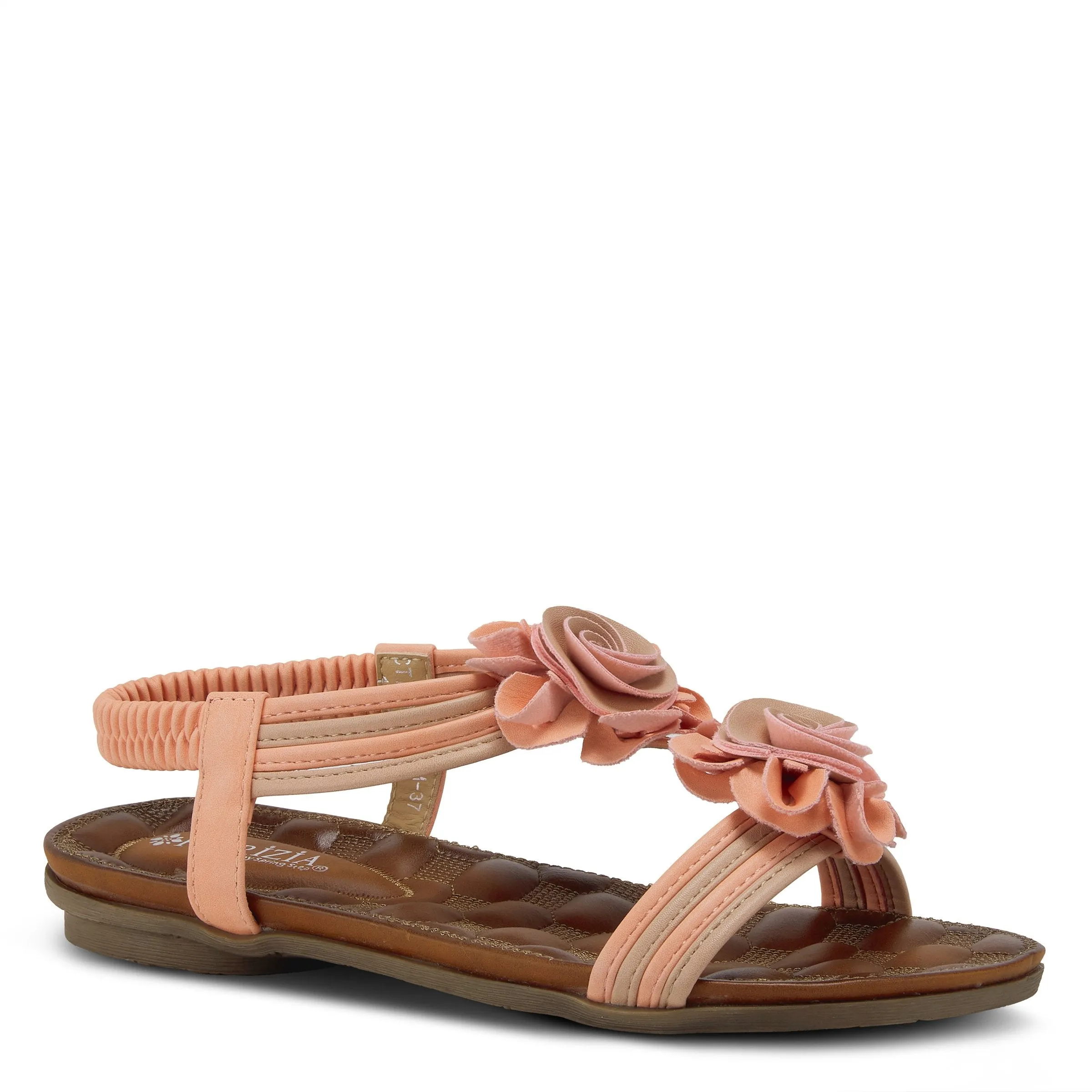 Spring Step Shoes  Patrizia Nectarine Sandal Women's Vegan Leather 1" Heel