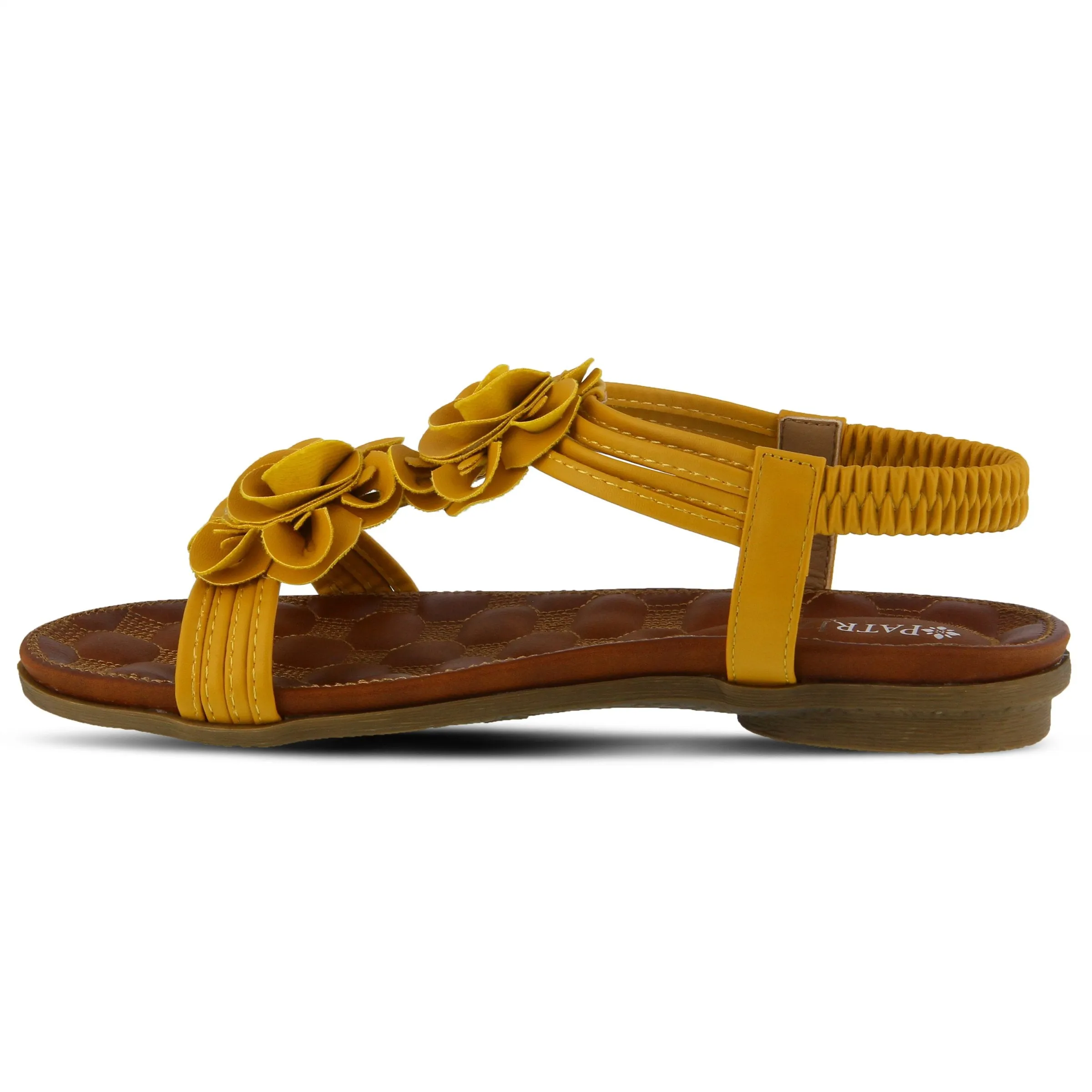 Spring Step Shoes  Patrizia Nectarine Sandal Women's Vegan Leather 1" Heel